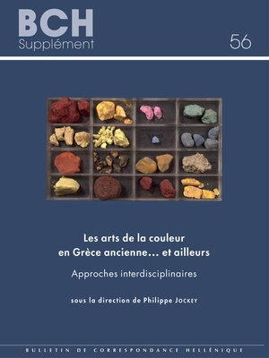 cover image of Les arts de la couleur en Grece ancienne... et ailleurs
